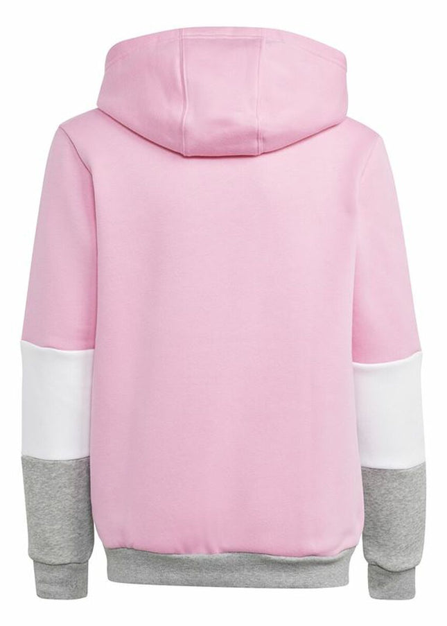 Children’s Tracksuit Adidas Colourblock Pink-Toys | Fancy Dress > Babies and Children > Clothes and Footwear for Children-Adidas-Urbanheer