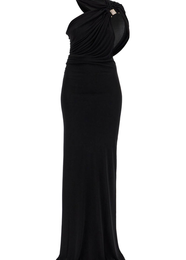 Christopher Esber asymmetric american neckline dress with asym