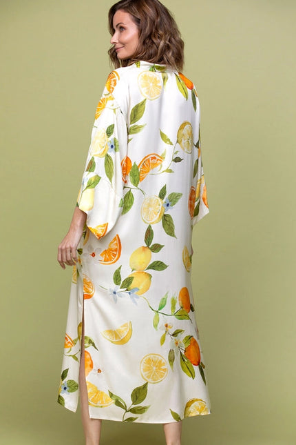 Citric Bloom Kaftan