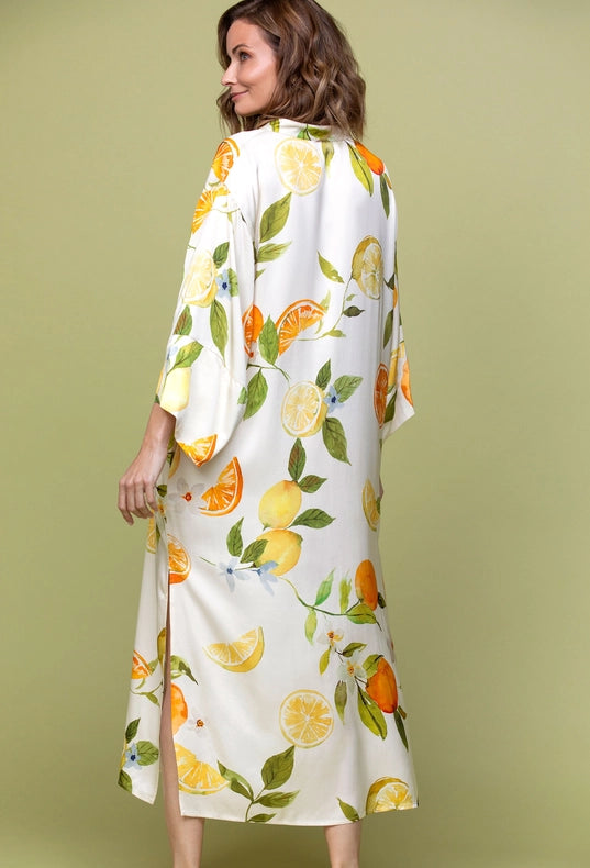 Citric Bloom Kaftan