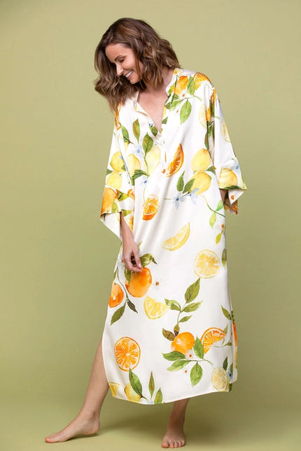 Citric Bloom Kaftan