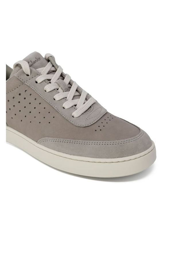 Clarks Gray Suede Sneaker