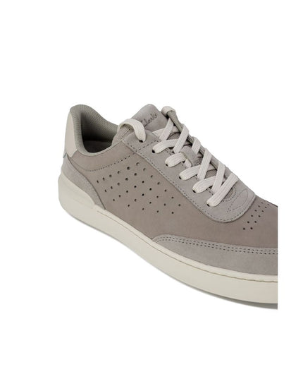 Clarks Gray Suede Sneaker