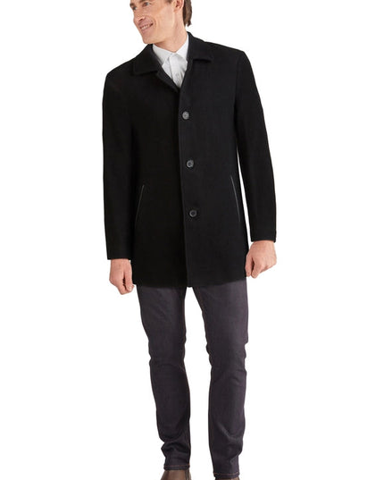 Cole Haan Classic Italian Wool Cashmere Topper Jacket