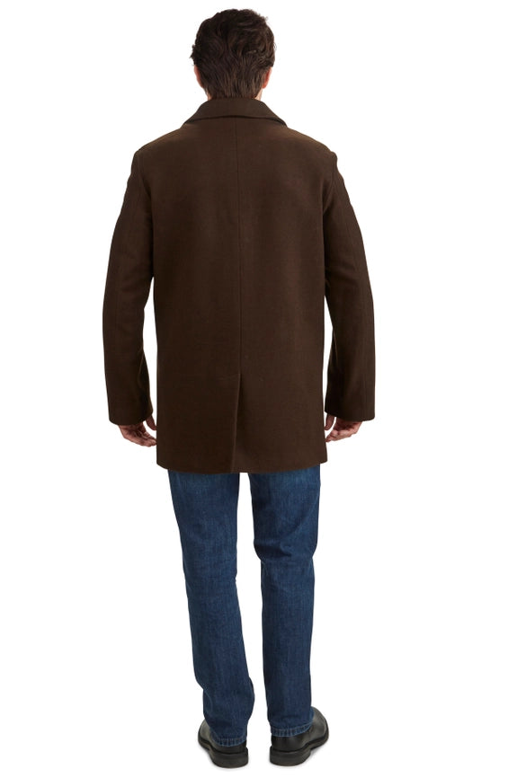 Cole Haan Classic Italian Wool Cashmere Topper Jacket