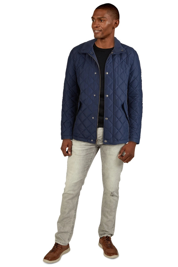 Cole Haan Diamond Quilted Barn Jacket