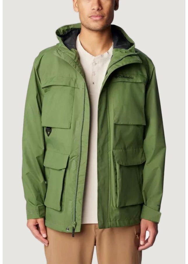 Columbia Green Polyester Jacket