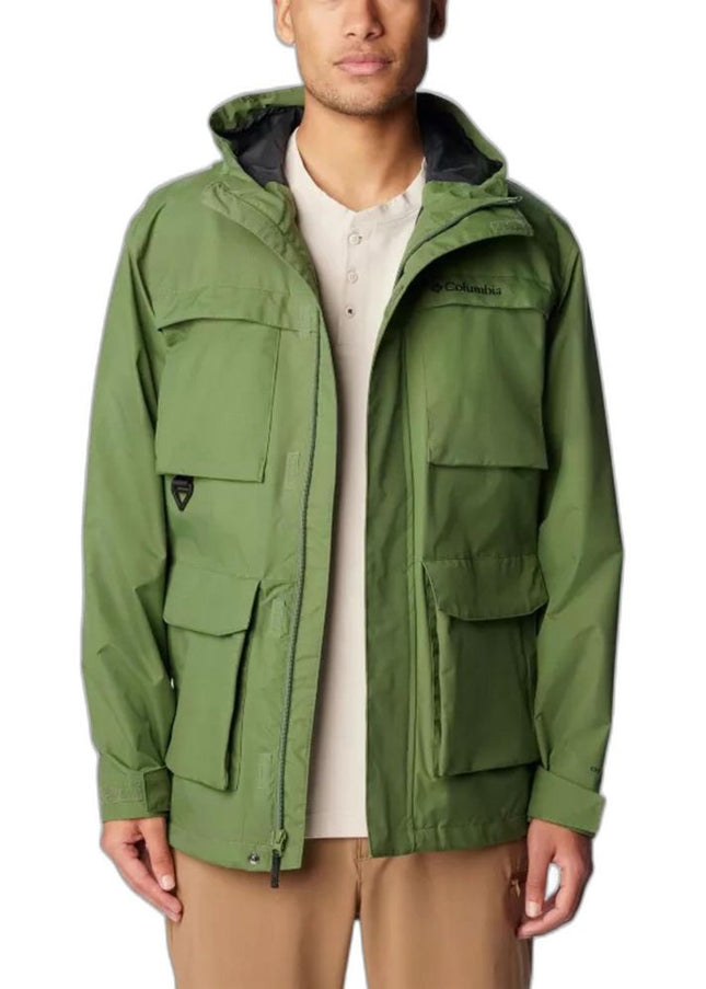 Columbia Green Polyester Jacket