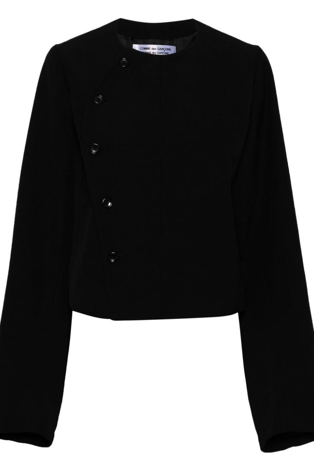 Comme Comme Jackets Black