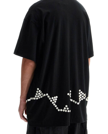 Comme Des Garcons Homme Plus embroidered button-up t