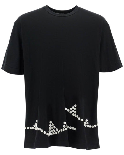 Comme Des Garcons Homme Plus embroidered button-up t