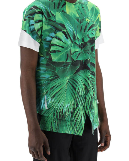 Comme Des Garcons Homme Plus jungle print t-shirt with