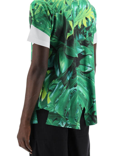 Comme Des Garcons Homme Plus jungle print t-shirt with