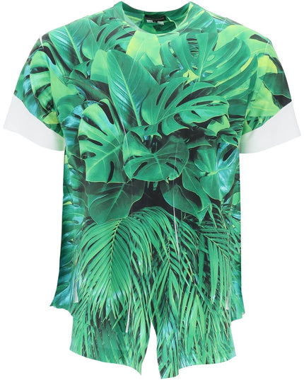 Comme Des Garcons Homme Plus jungle print t-shirt with