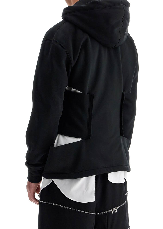 Comme Des Garcons Homme Plus sweatshirt with raw edge cut out