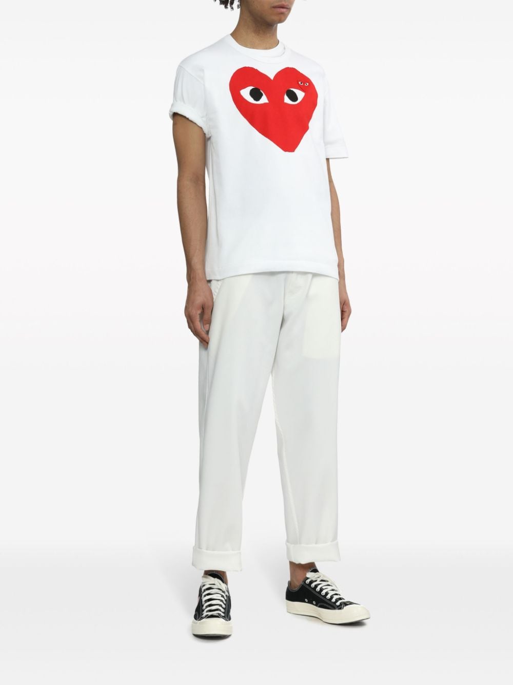 Comme Des Garcons T-Shirts And Polos White