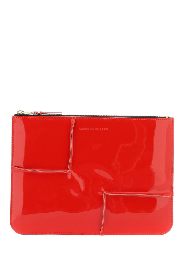 Comme Des Garcons Wallet glossy patent leather