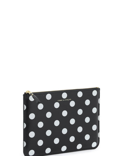 Comme Des Garcons Wallet polka dots pouch