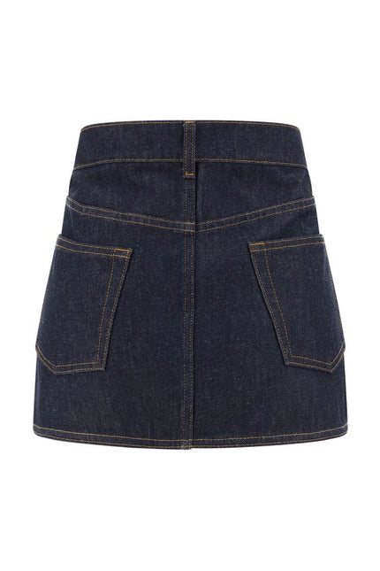 Coperni Denim Mini Skirt