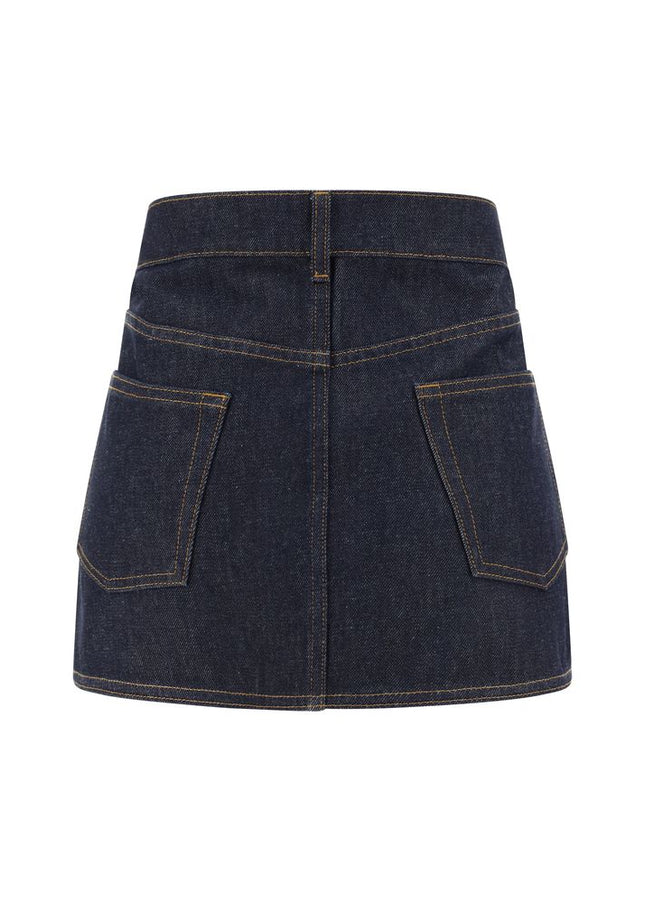 Coperni Denim Mini Skirt