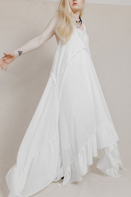 Rose Petals Wedding Dress-Briiskie Bobbins-Urbanheer