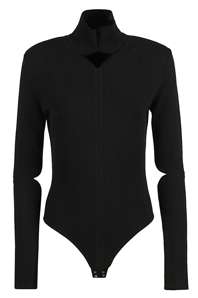 Courrèges Top Black-women > clothing > topwear-Courrèges-Urbanheer