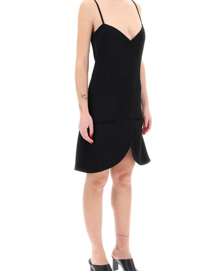 Courreges ellipse sleeveless mini dress