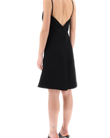 Courreges ellipse sleeveless mini dress