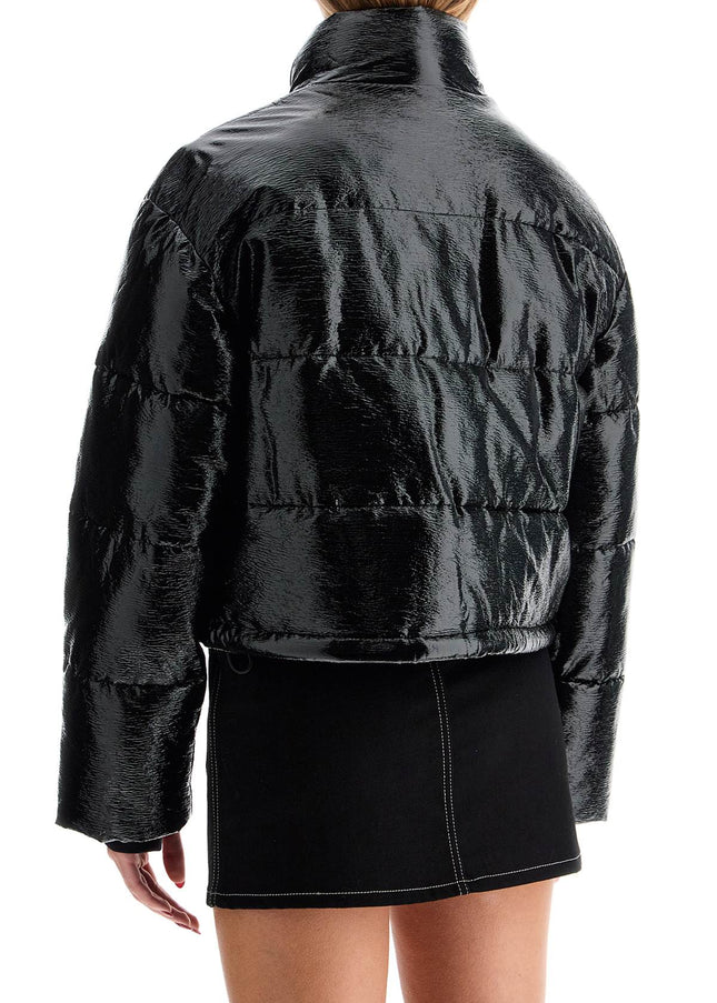 Courreges padded vinyl jacket for stylish