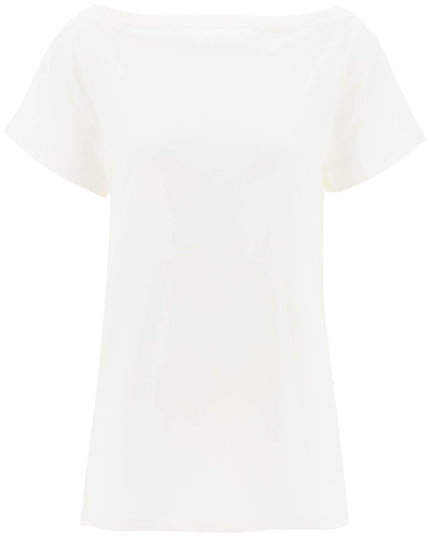 Courreges twisted body t-shirt