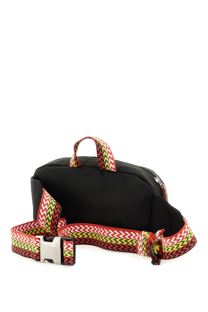 Curb Beltpack-men > bags > belt bags-Lanvin-os-Nero-Urbanheer