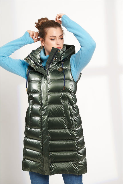 WOMAN LONG PUFFER-Clothing - Women-Henry Arroway-Urbanheer