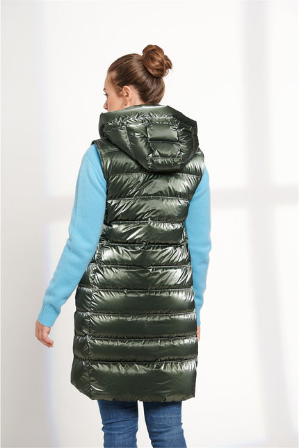 WOMAN LONG PUFFER-Clothing - Women-Henry Arroway-Urbanheer