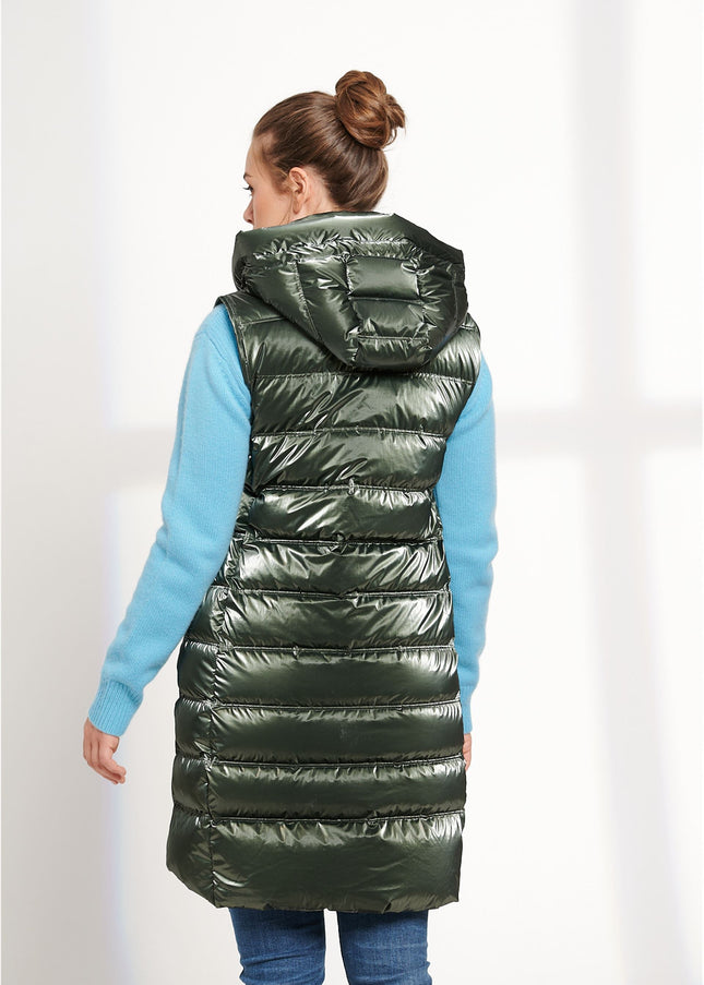 WOMAN LONG PUFFER-Clothing - Women-Henry Arroway-Urbanheer