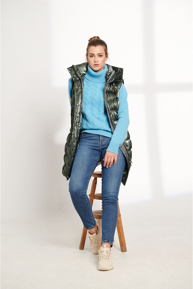 WOMAN LONG PUFFER-Clothing - Women-Henry Arroway-Urbanheer