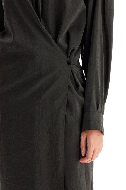 Lemaire asymmetric shirt dress