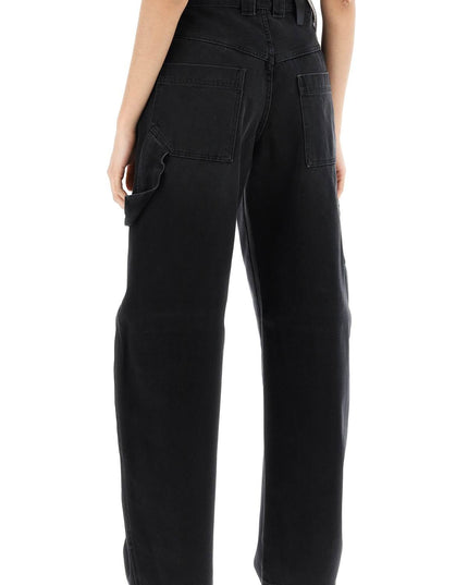 Darkpark audrey cargo jeans with curved leg