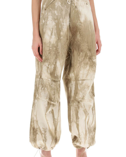 Darkpark daisy tie-dye baggy pants