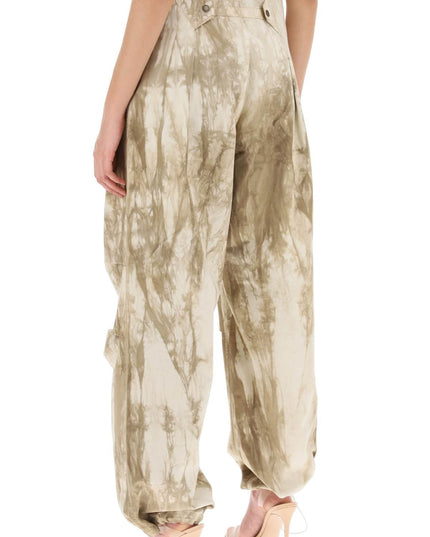 Darkpark daisy tie-dye baggy pants