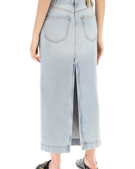 Darkpark erika's denim midi skirt in