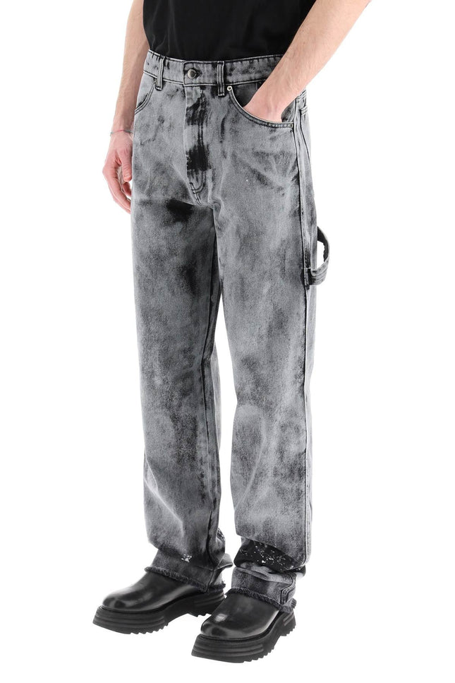 Darkpark 'john' workwear jeans - Grey-clothing-Darkpark-Urbanheer