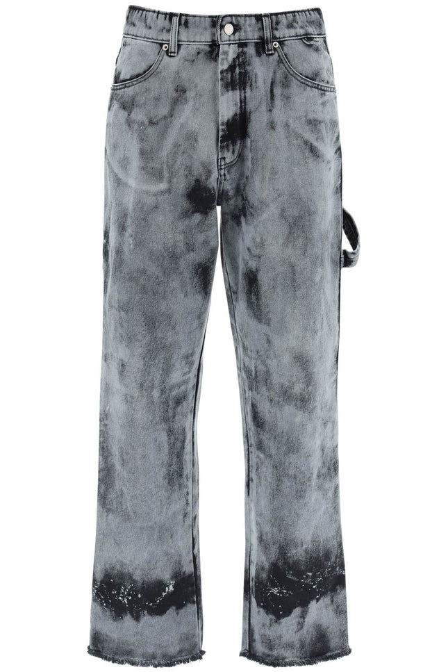 Darkpark 'john' workwear jeans - Grey-clothing-Darkpark-Urbanheer