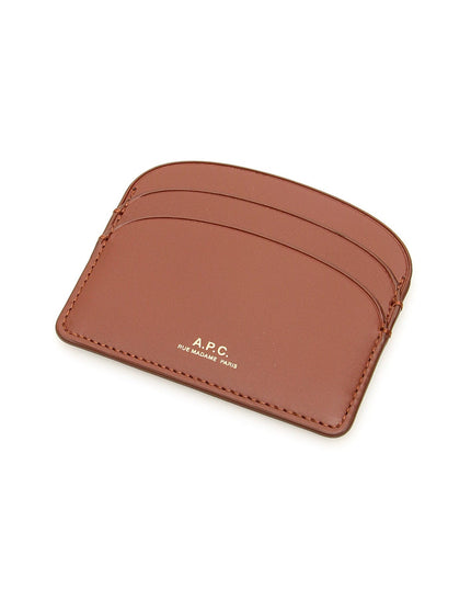 Demi-Lune Card Holder-women > accessories > wallets and small leather goods > card holders-A.P.C.-Urbanheer