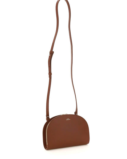 Demi-Lune Leather Clucth-women > bags > general > clutch bags-A.P.C.-Urbanheer