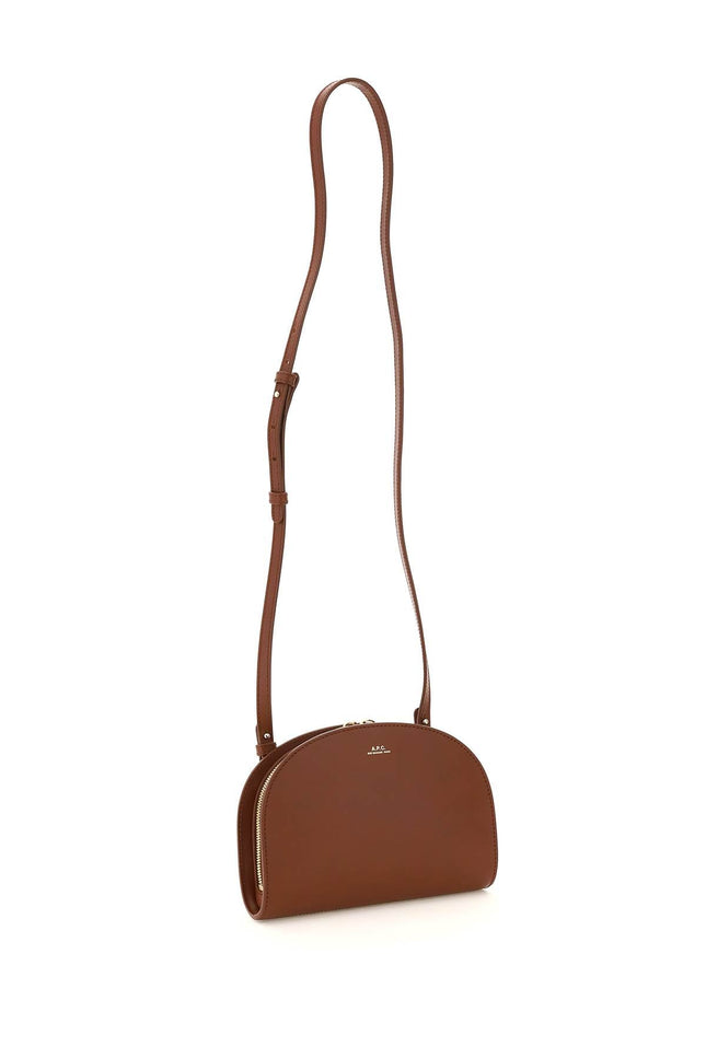 Demi-Lune Leather Clucth-women > bags > general > clutch bags-A.P.C.-Urbanheer