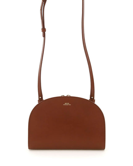 Demi-Lune Leather Clucth-women > bags > general > clutch bags-A.P.C.-Urbanheer