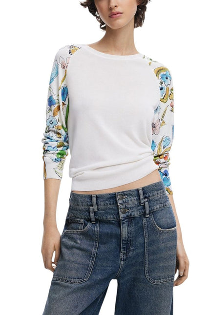 Desigual White Viscose Tops & T-Shirt