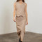 Diagonal Line Vest-Vest-Moon River-S-TAUPE-Urbanheer