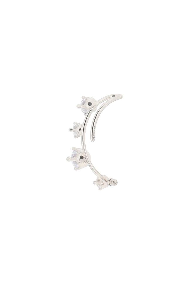 Diamanti Ear Cuff Silver-women > accessories > jewellery > earrings-Panconesi-os-Argento-Urbanheer