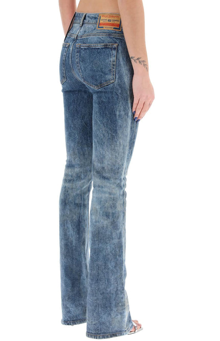 Diesel 1969 d-ebbey jeans with jewel buckle